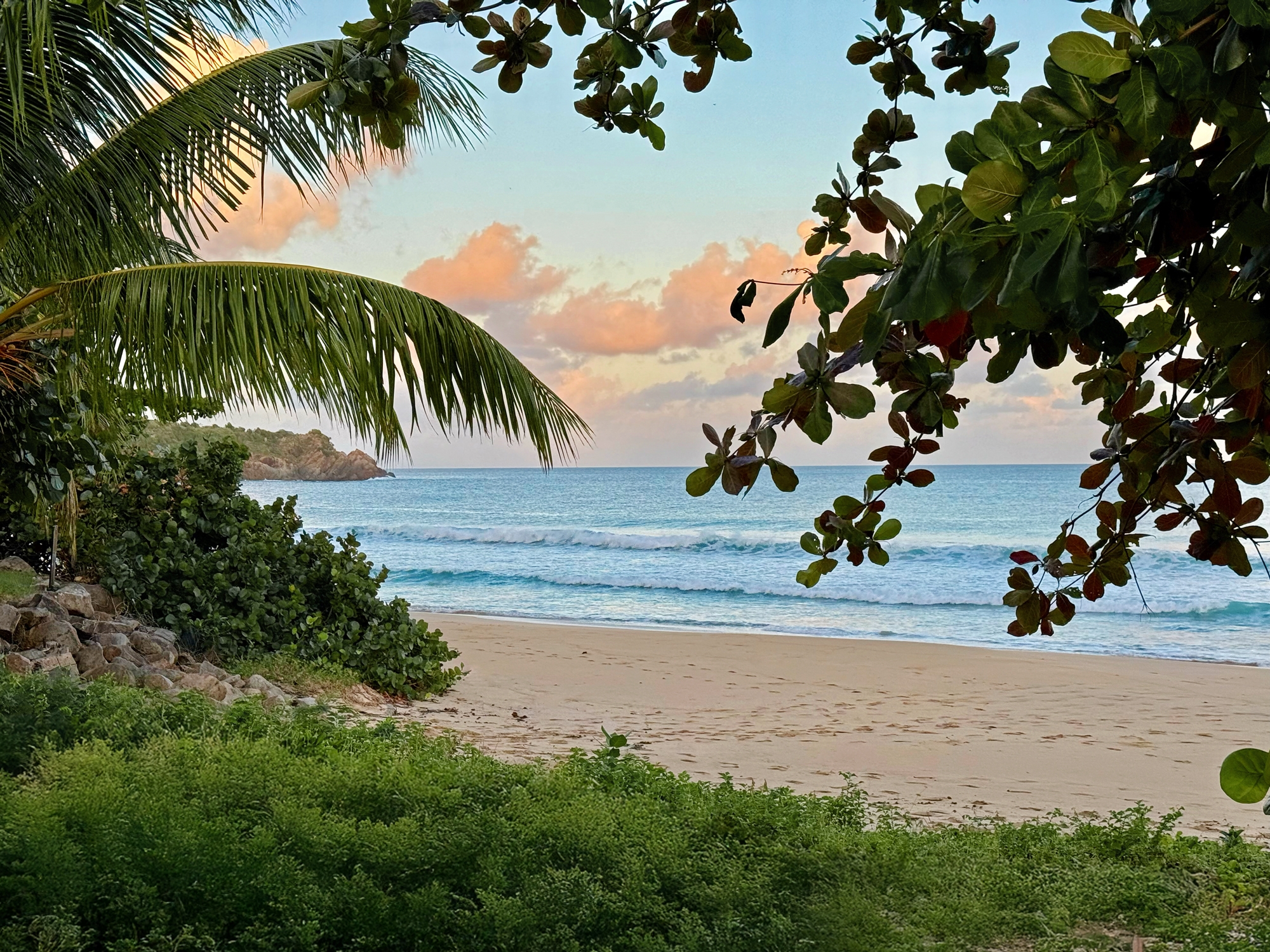 Lambert Bay beach view at sunrise